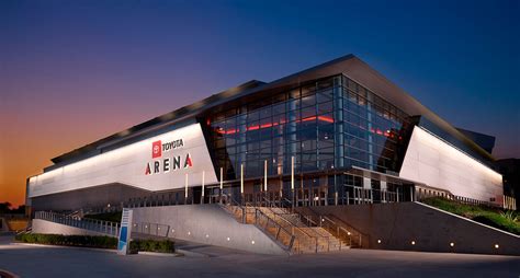 Toyota arena ontario ca - Bring your credit card – Toyota Arena is a “Cashless” venue. Credit card only for Tickets, Parking, Food, Beverage, and Merchandise ... 4000 East Ontario Center Parkway, Ontario 91764, California . Can I upgrade my experience? Premium Experiences offer you VIP services - from parking to VIP Club access for concerts. Click Here. How to I ...